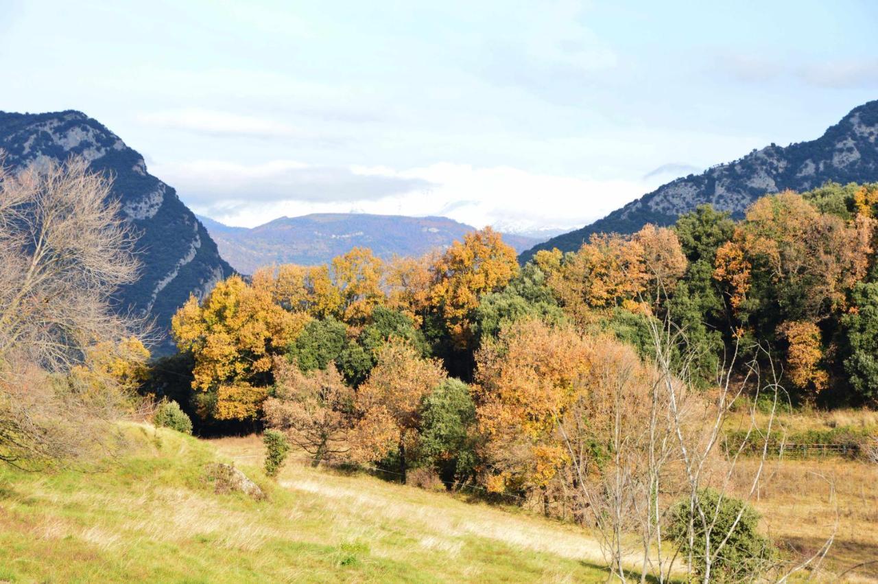 Vila Rectoria De Castellar La Vall de Bianya Exteriér fotografie